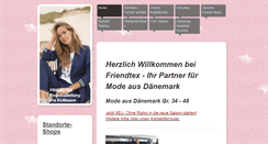 Desktop Screenshot of friendtex-nrw.de