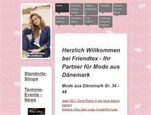 Tablet Screenshot of friendtex-nrw.de